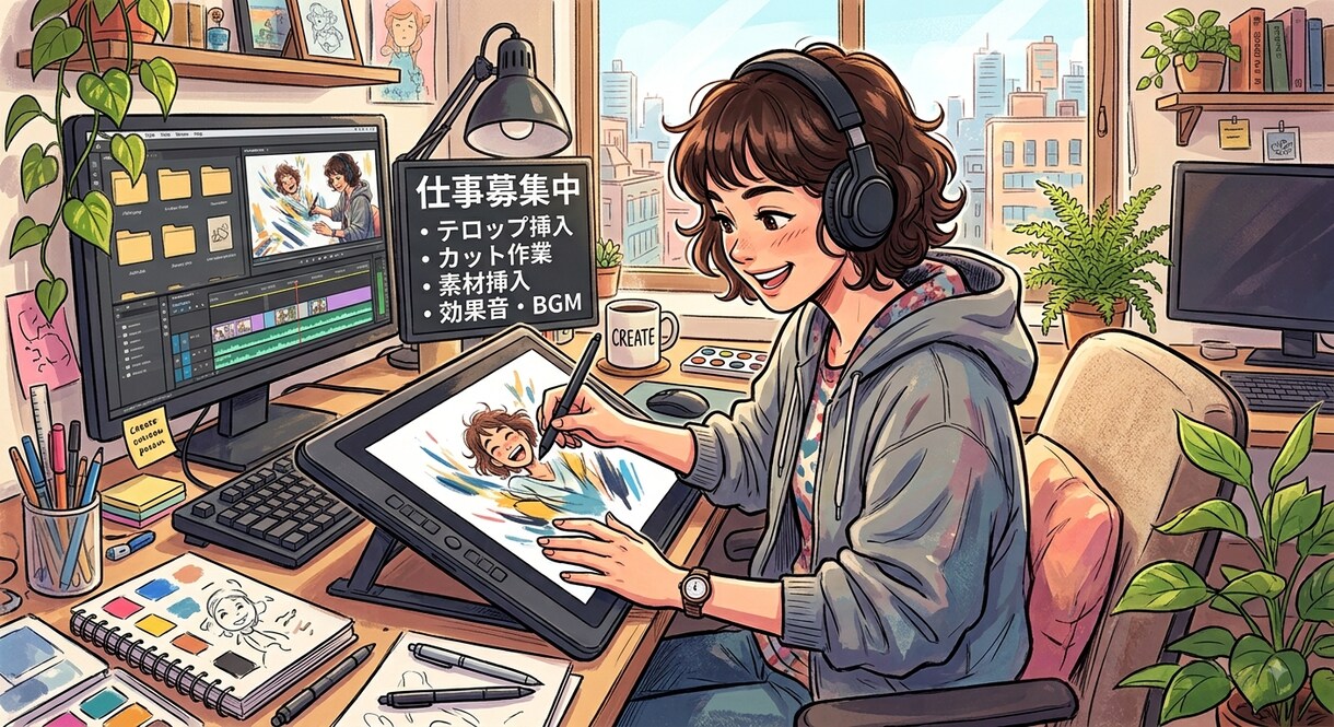 YouTube動画のカット・字幕入れ編集承ります 最後まで飽きさせない動画に仕上げます！ イメージ1
