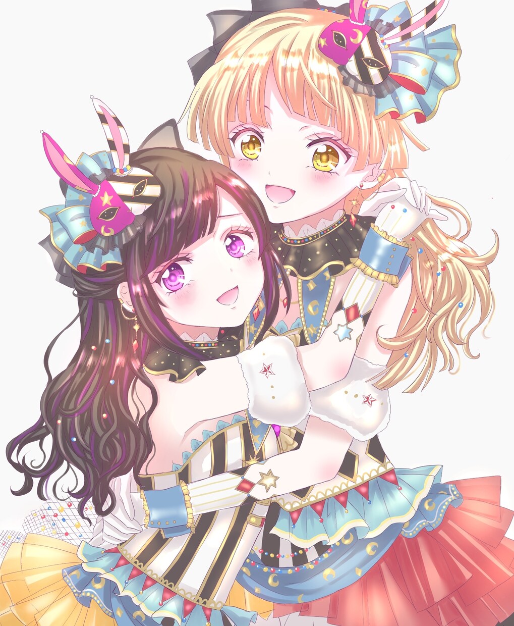 夢絵、カップルイラスト、SNS用アイコン描きます 推しとあなたの可愛いイラストを制作します！ イメージ1