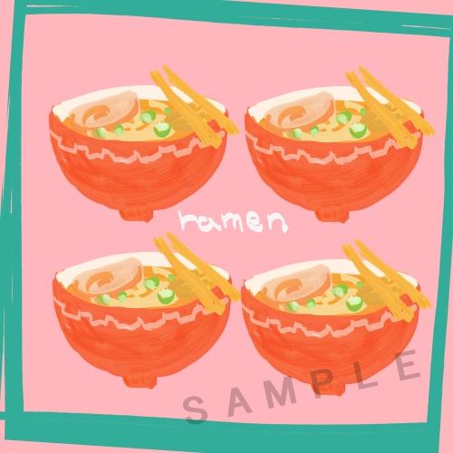 食べ物や動物、小物雑貨などのイラストを描きます ちょっとしたポイントイラストやSNSアイコンにも イメージ7