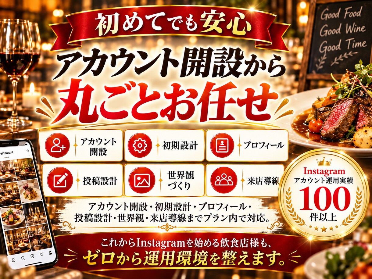 飲食業界に特化！インスタグラム運用を提供いたします 飲食業界の「集客」に強いInstagram運用 イメージ8