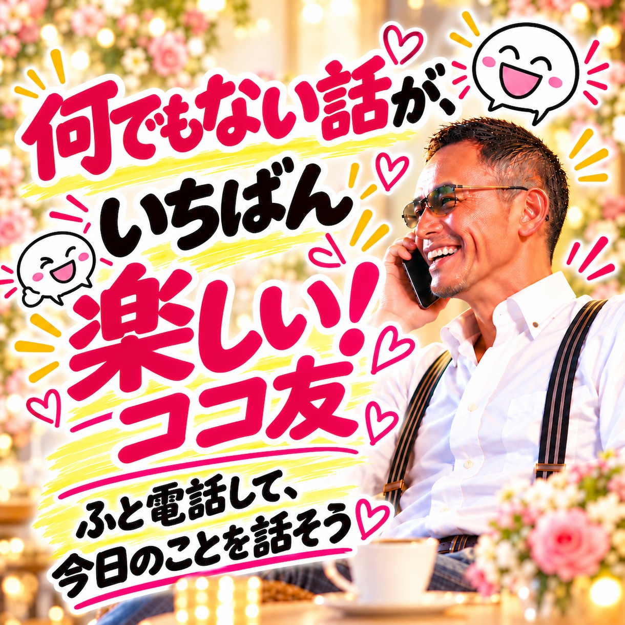 大阪人が‼︎電話でお付き合いします よ〜ダラダラと前から付き合ってる男友達の様に！？ イメージ9