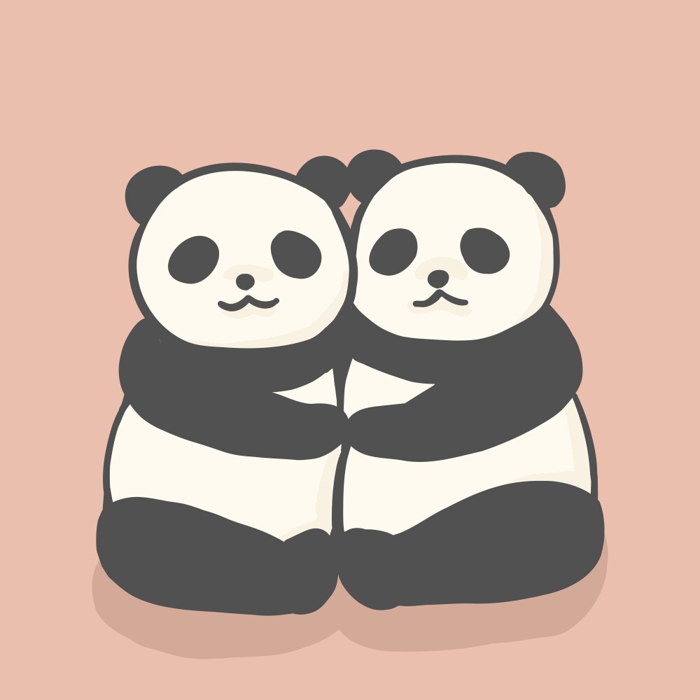 かわいい動物のイラストかきます アイコンや挿絵に。やさしい雰囲気がでます。 イメージ3