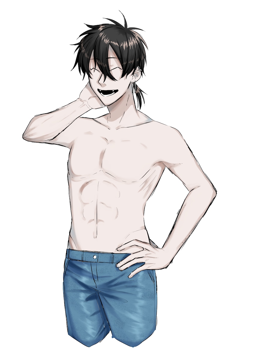 かっこいい絵柄でイラスト描きます TRPG立ち絵、歌ってみたMVなどお描きします イメージ6