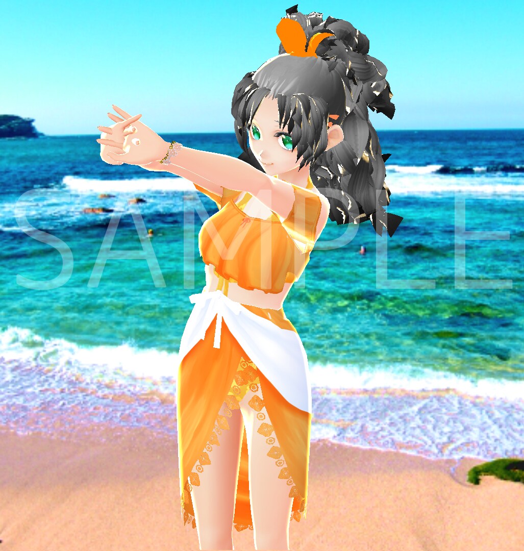Vroidを使用して３Dモデルを制作します うちのこMMDしませんか？頭部のみ衣装のみも可能です イメージ4