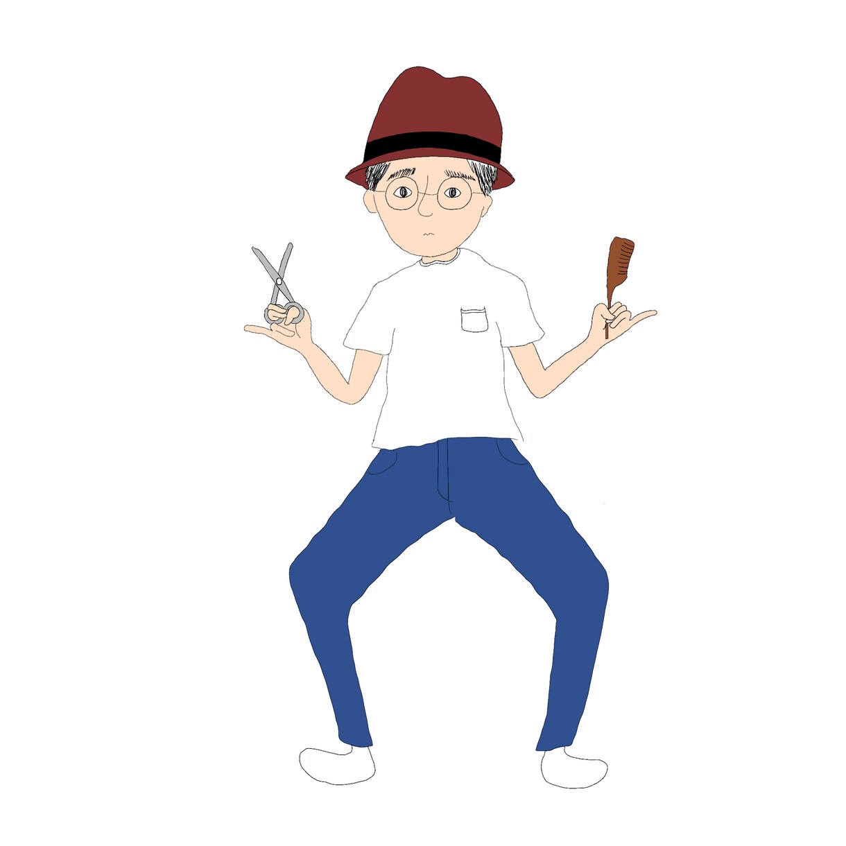 アイコン描きます 少しシュールで愛着のわく一人一人に合ったアイコン作ります イメージ3