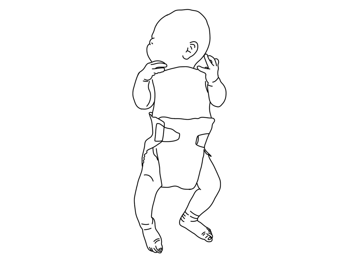 シンプルな線画イラストを描きます お子様の誕生の記念や何気ない日常の写真を残しませんか？ イメージ3