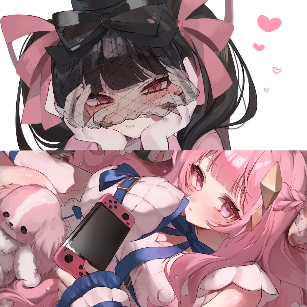 美少女イラスト制作します 目を惹くサムネが欲しい配信者さんへ イメージ2