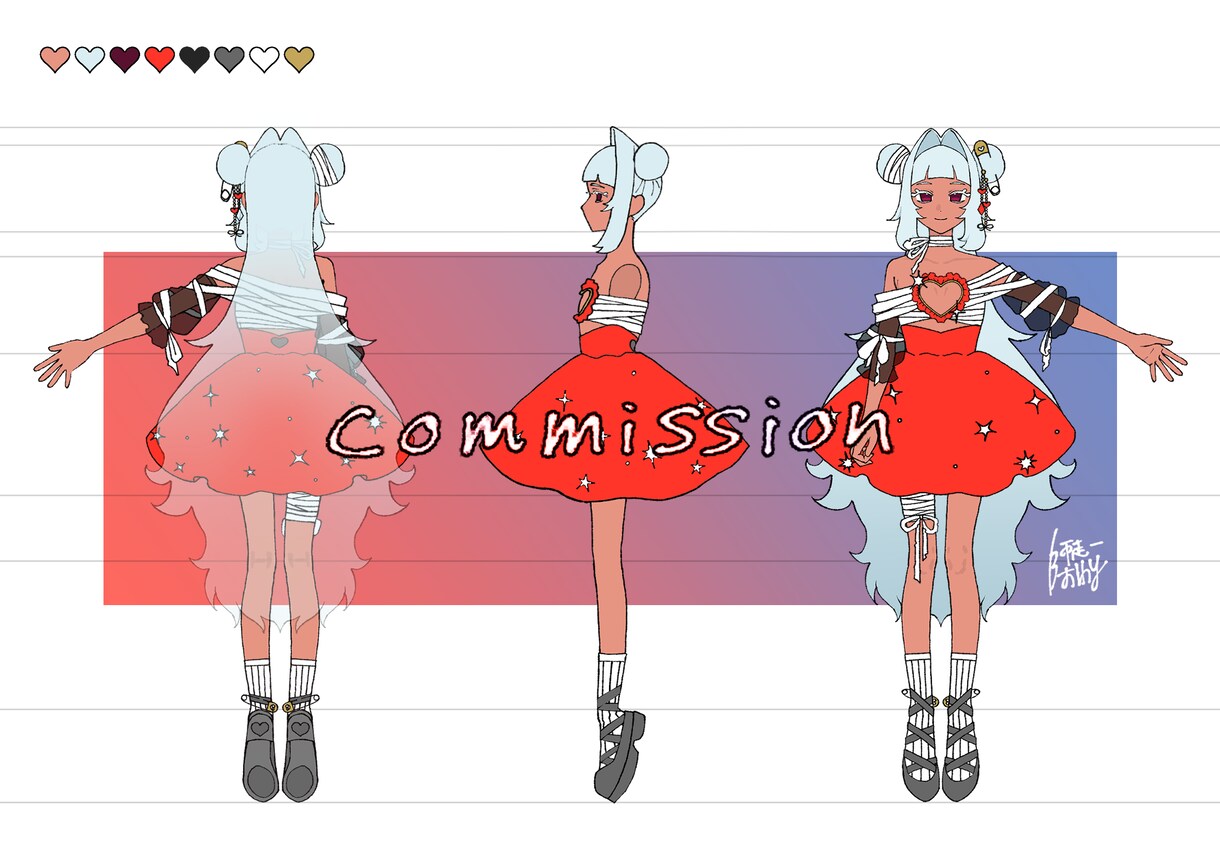 膝割引中：立ち絵制作いたします TRPGやIRIAM、動画にも！ イメージ3