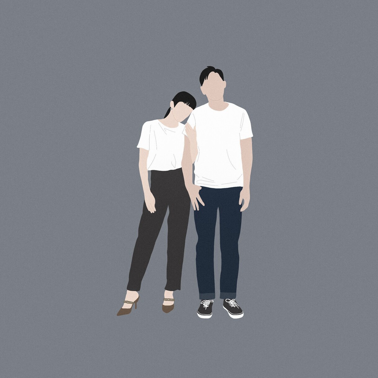 お写真から韓国風のおしゃれなイラストにします 結婚式はもちろん、アイコンやプレゼントにもおすすめ！ イメージ8