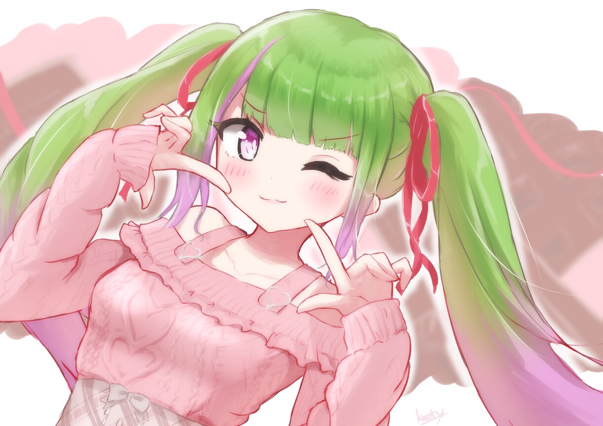 SNSアイコン等：女の子イラスト作成します X（Twitter）等のアイコンにどうぞ イメージ3