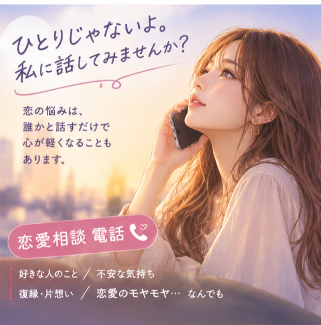 あなたの不安が安心へ変わるように全力でよりそいます ♡いらっしゃいませ、あなたの心が安心する、ホッとできる場所♡ イメージ3