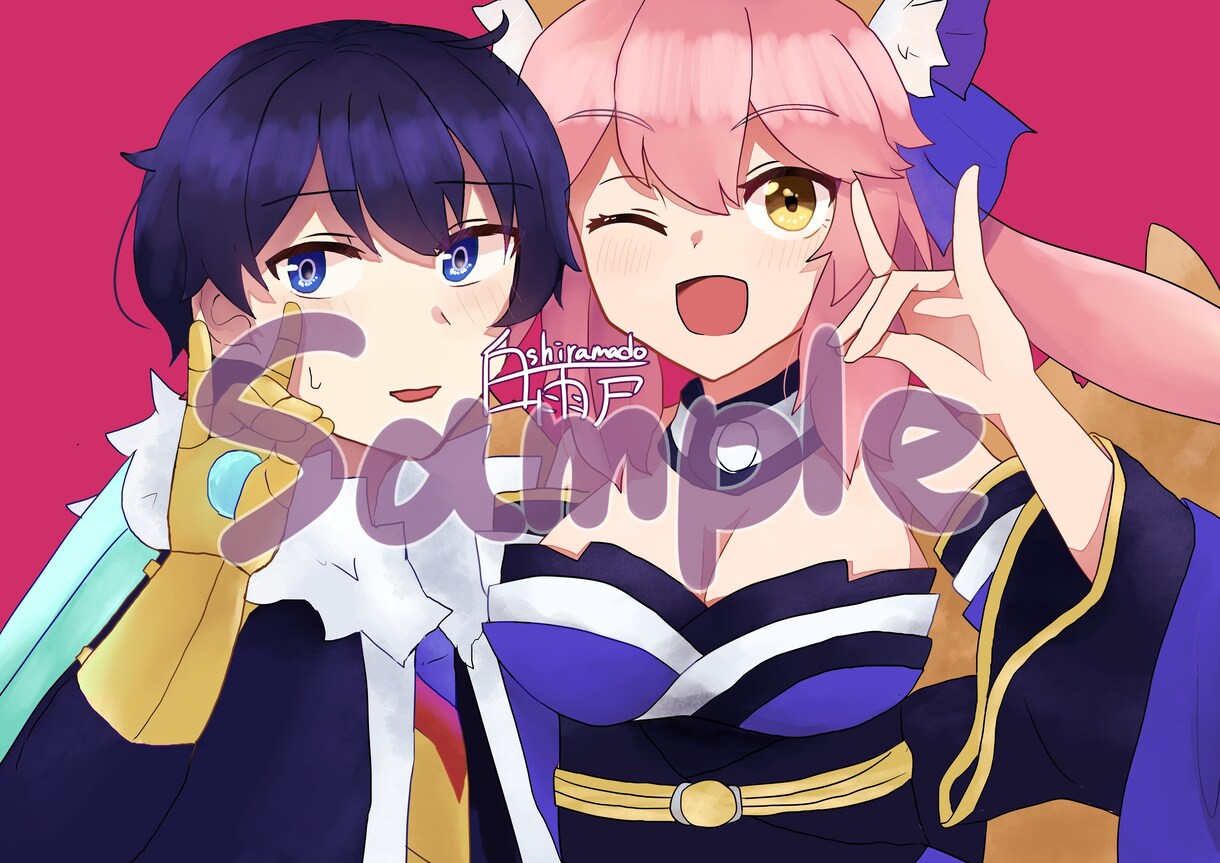 窓口統合の為受付停止。イラスト描きます どんな媒体の作品でもOK！キャラデザ考案も可！ イメージ2