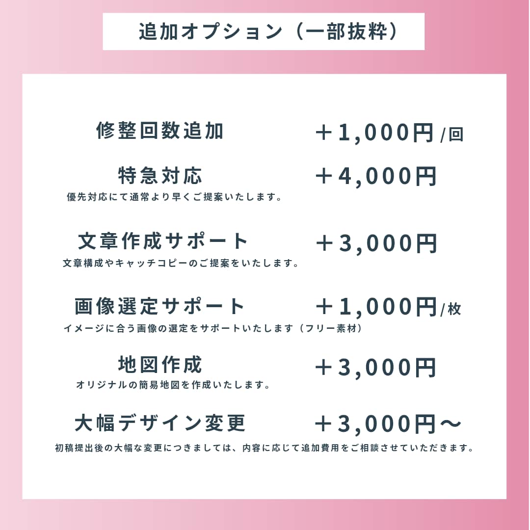 初めてでも安心！「伝わるチラシ」を作成いたします ご納得いくまで丁寧に仕上げます！急ぎ案件も対応可！ イメージ4