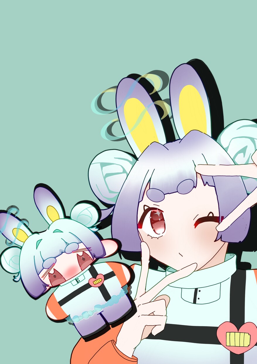 SNSのアイコン、デフォルメ立ち絵描きます 気軽に使えるアイコンイラストお描きしますᝰ イメージ1