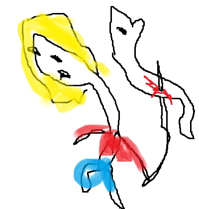 絵をかくでおます windowsペイントでかきます イメージ2