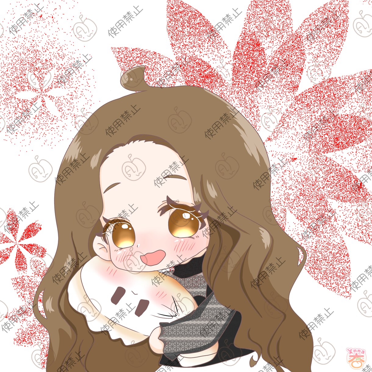 ミニキャラ描きます ほんわか、カワイイ系のミニキャラ！癒されるイラスト目指します イメージ4