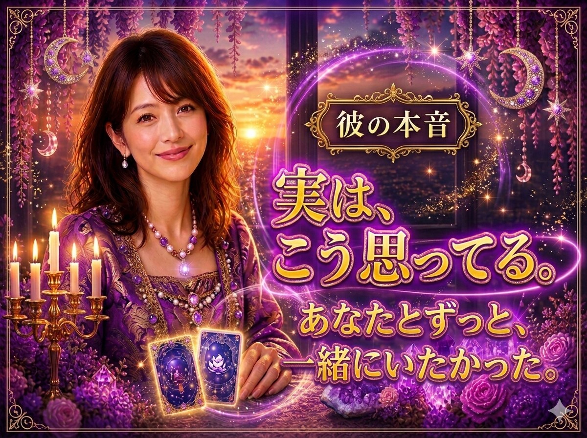 あの人の深層心理を暴き、彼の本音を伝えます 彼が口に出せない・本音と・真実を優しく解き明かします。 イメージ1