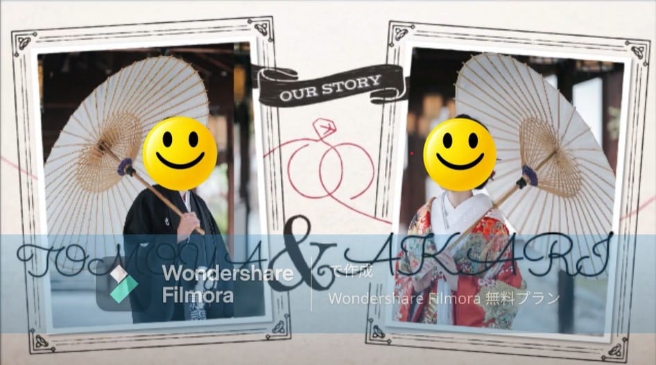 心に残る！結婚式プロフィールムービーを制作します 動画編集実績多数！動画制作はおまかせください！ イメージ3