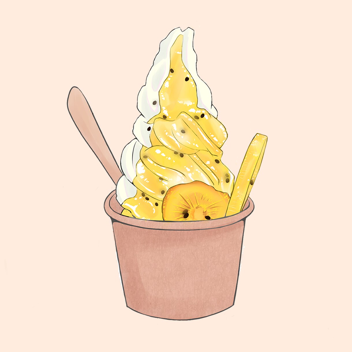 おいしそうな食べ物イラストを制作いたします 挿絵やアイコンなどにおすすめです。 イメージ6