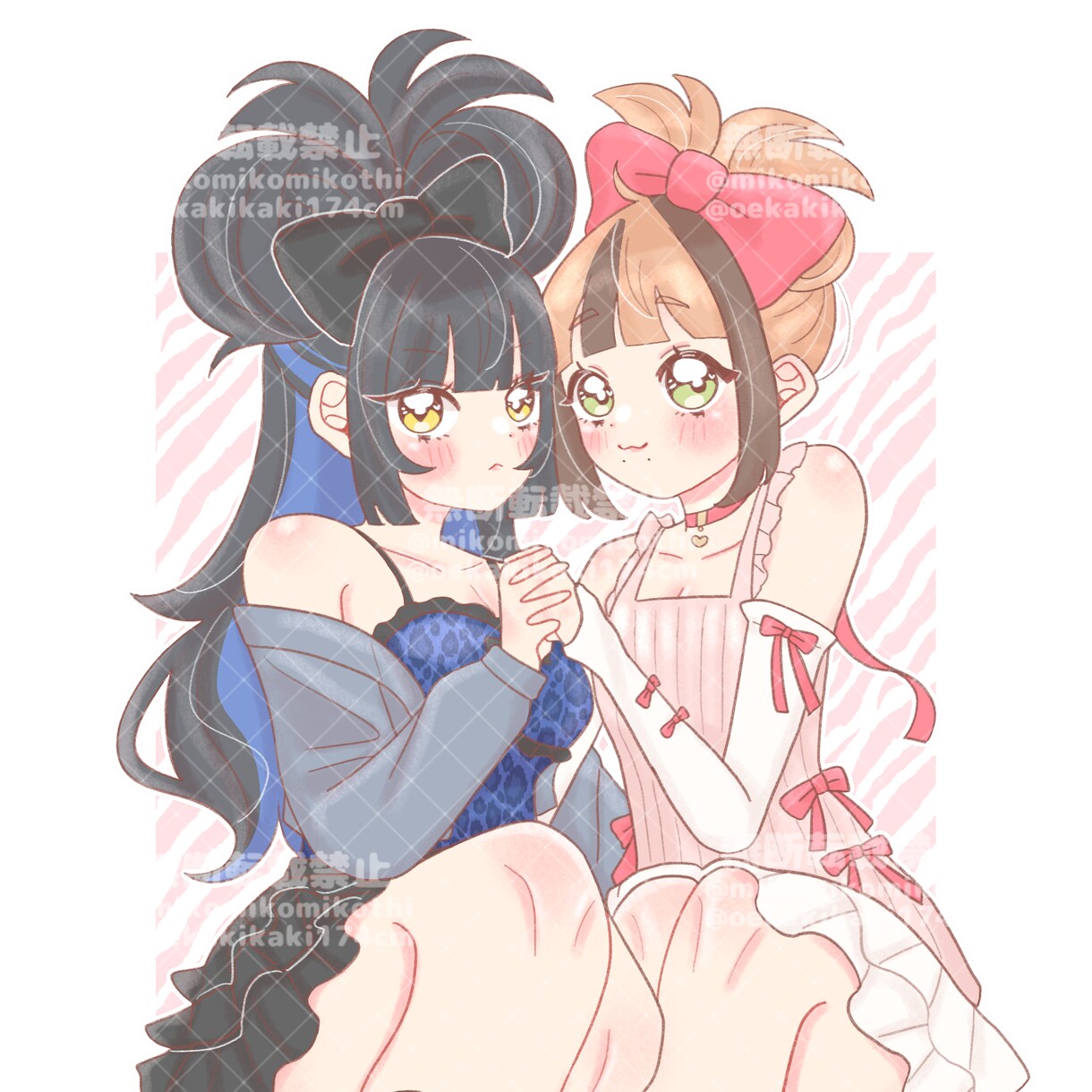 可愛い絵柄でキャラクターのイラストなどお描きします デフォルメ〜等身・首上〜全身までご要望に沿ってお描きします！ イメージ1