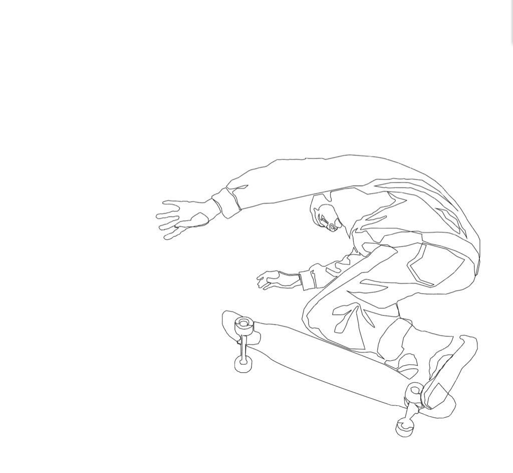 写真を一筆書きの絵に変えます 一味変わった画像を手に入れましょう イメージ1