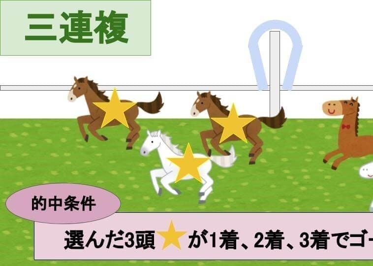 ３連複●過去の統計で編み出した競馬予想で的中します ３連複●１０年の統計で編み出した競馬予想法● イメージ1