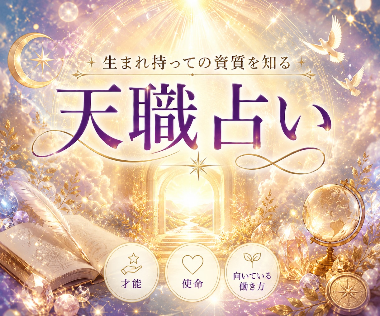 天職をお名前と生年月日から徹底鑑定します 自分の才能を知りたい、生涯の天職を知りたいあなたに！ イメージ1