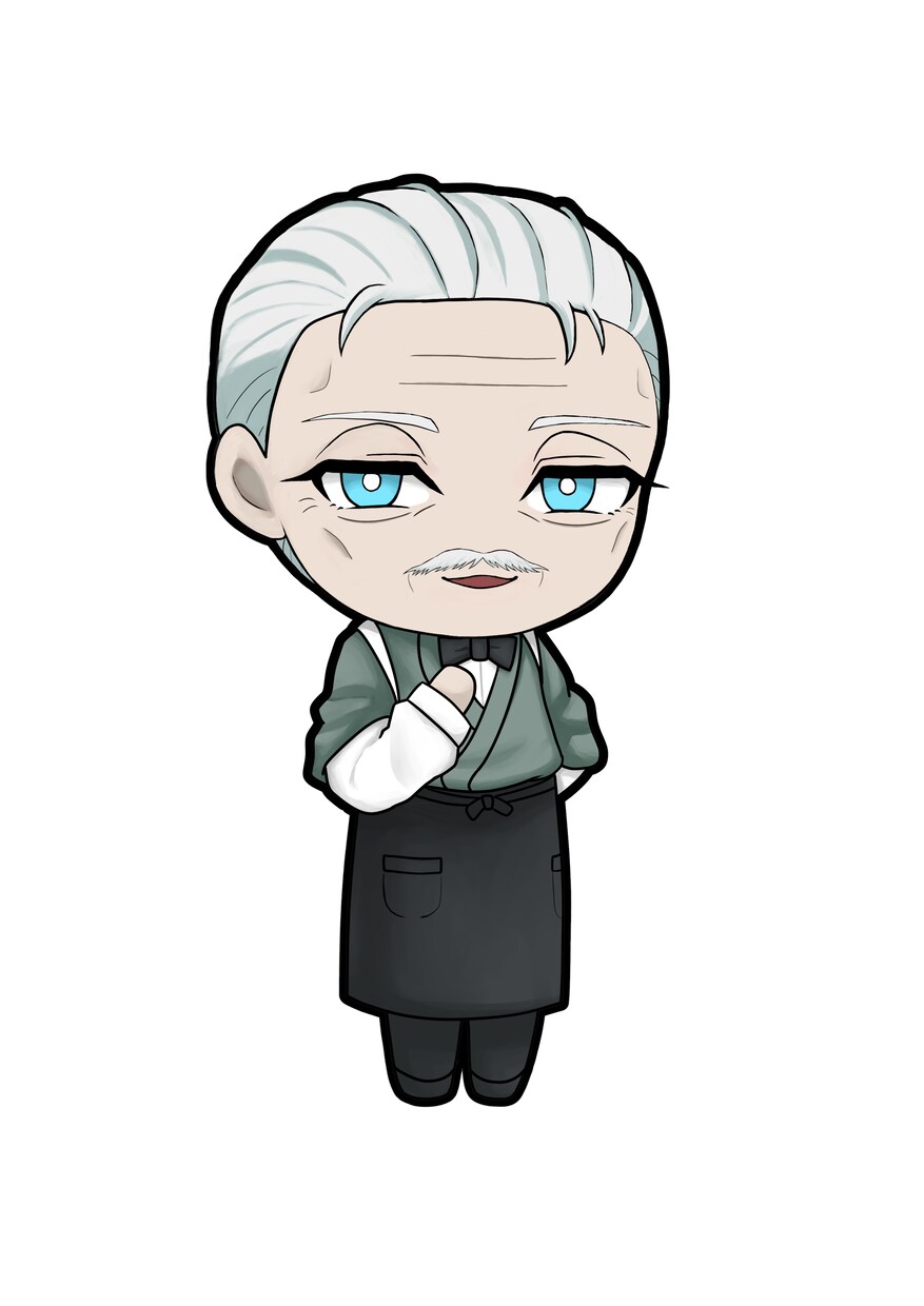 耽美・クールな男性キャラの厚塗りイラスト制作します 重厚感のある厚塗りイラスト、立ち絵の制作を行います イメージ6