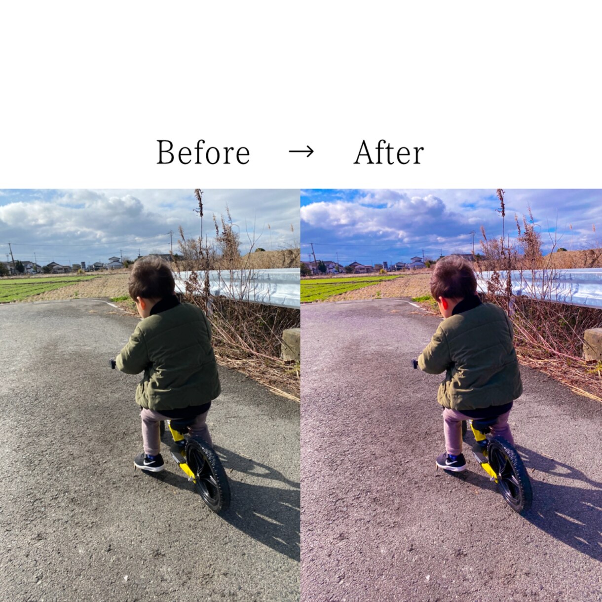 写真の色味編集10枚1000円でします 写真の色味を鮮やかに、期間限定ウェディングフォトプラン有 イメージ5