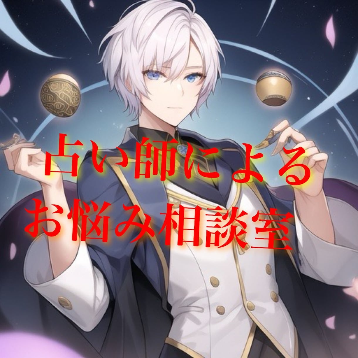 お悩み相談限定☆現役占い師がお悩みを聞きます 現役占い師歴の自分がお話し相手をします。 イメージ1