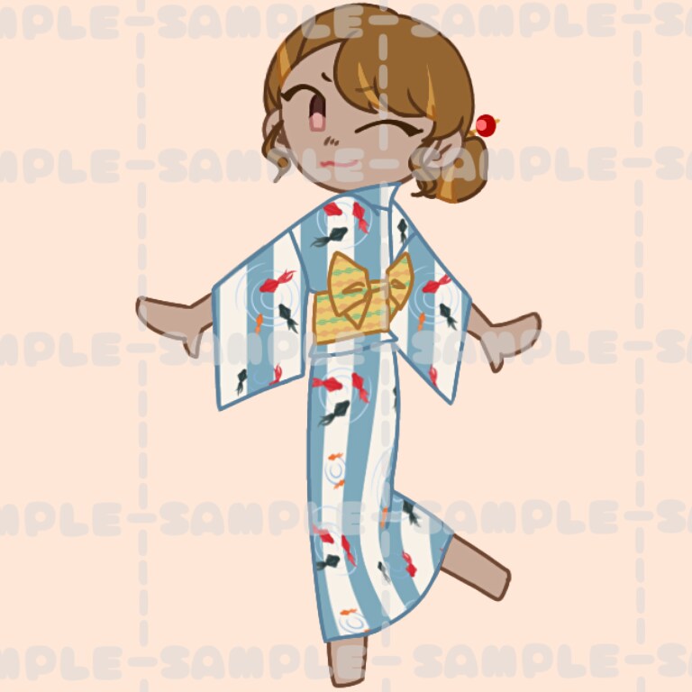 可愛いミニキャライラスト描きます 三頭身でゆるかわいい！SNSや動画にも使用OK◎ イメージ2