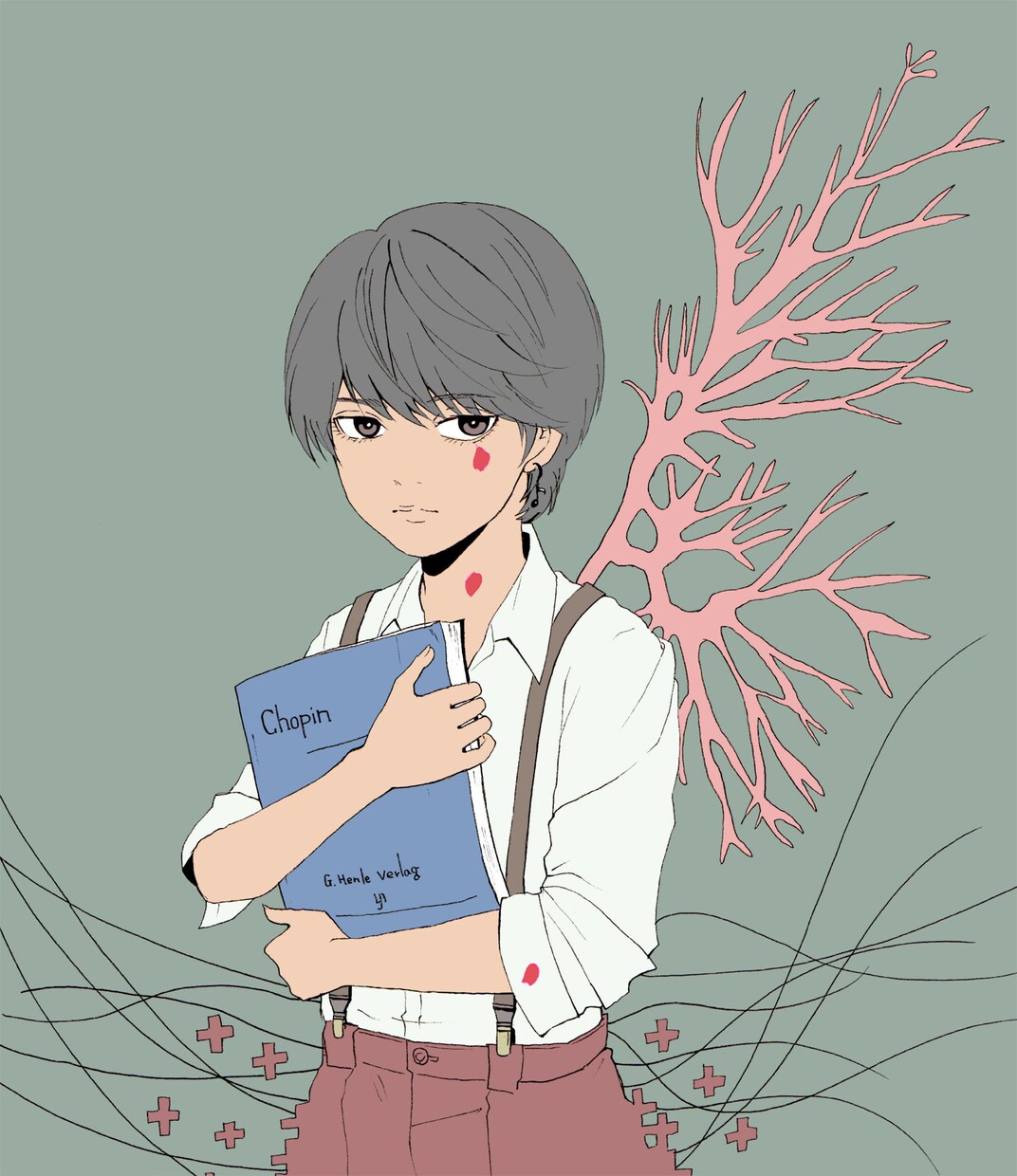 創作イラスト　デジタル、アナログどちらでも描きます ファンタジー、ホラー、GL、BLジャンルは問いません。 イメージ6