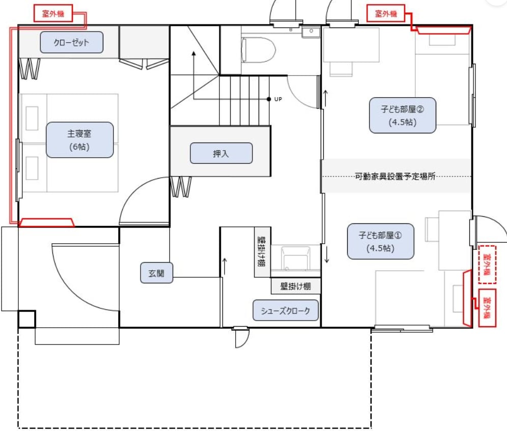 適切な自宅エアコンの選定をさせて頂きます ご自宅に合ったエアコンの選定を間取り図から正確にアドバイス！ イメージ1