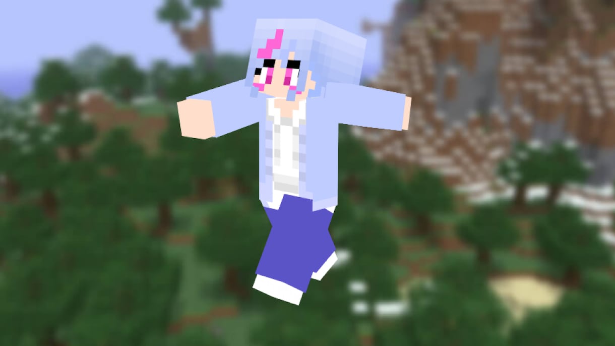 Minecraft オリジナルスキンを作成致します Vtuber様!!配信者様!!普段の配信をもっと華やかに!! イメージ1