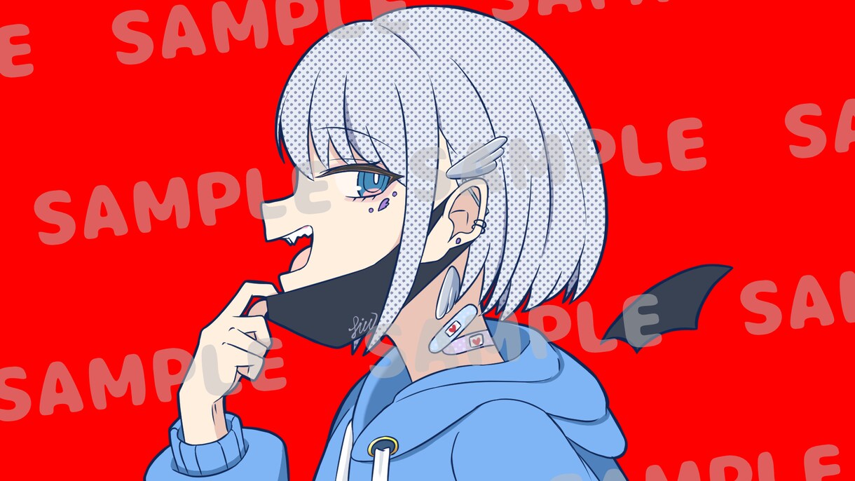 動画に使用するイラストを制作致します 歌ってみたなどのイラスト制作致します イメージ1