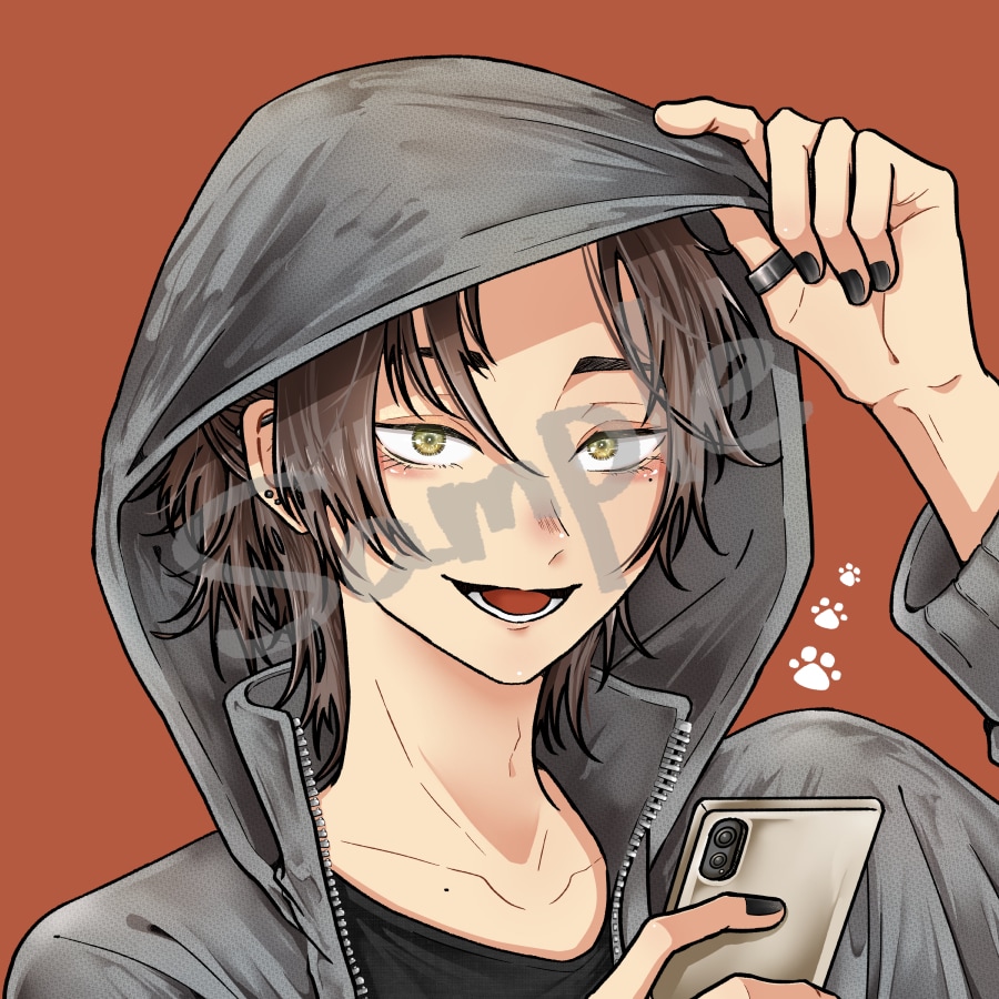 あなただけの特別なアイコンを作成します ご希望に寄り添い、お一人お一人丁寧に描かせていただきます♪ イメージ4