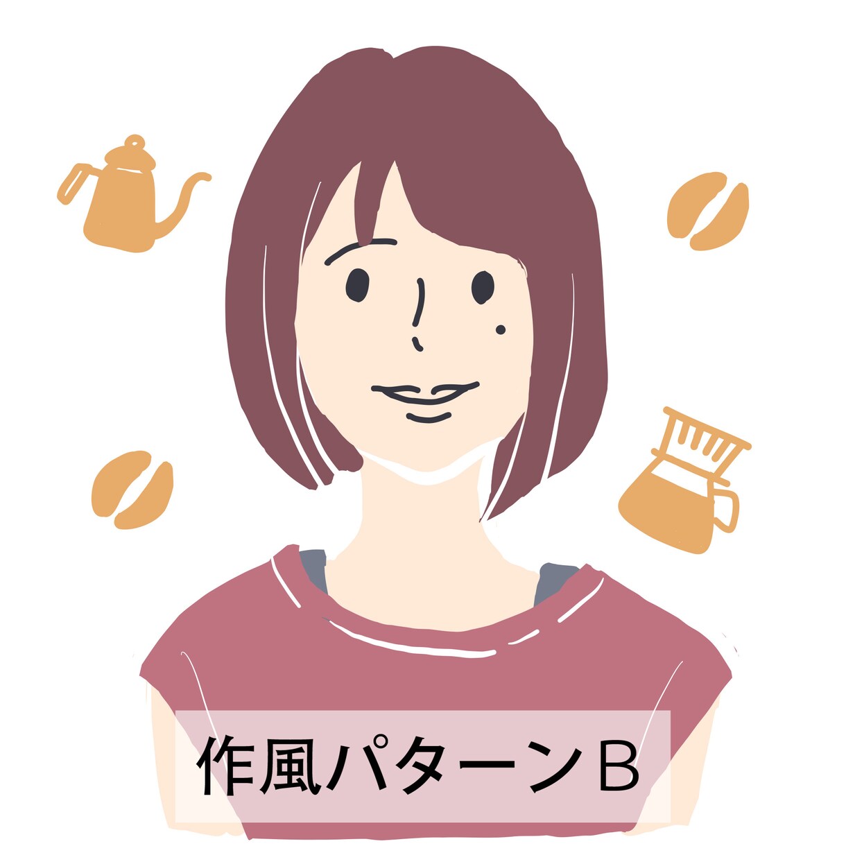 シンプルなビジネス・社内SNS用アイコン作成します 気取らないアイコンであなたらしさと誠実さを伝え、信頼を獲得！ イメージ10