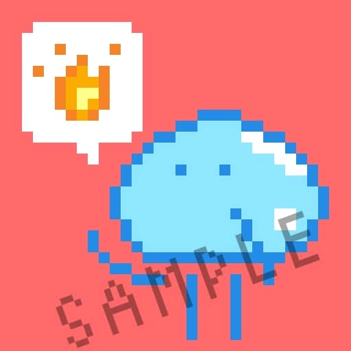 ドット絵のカラフルなアイコン描きます 動物やモンスターなど人外のアイコンにしたい方におすすめです イメージ3