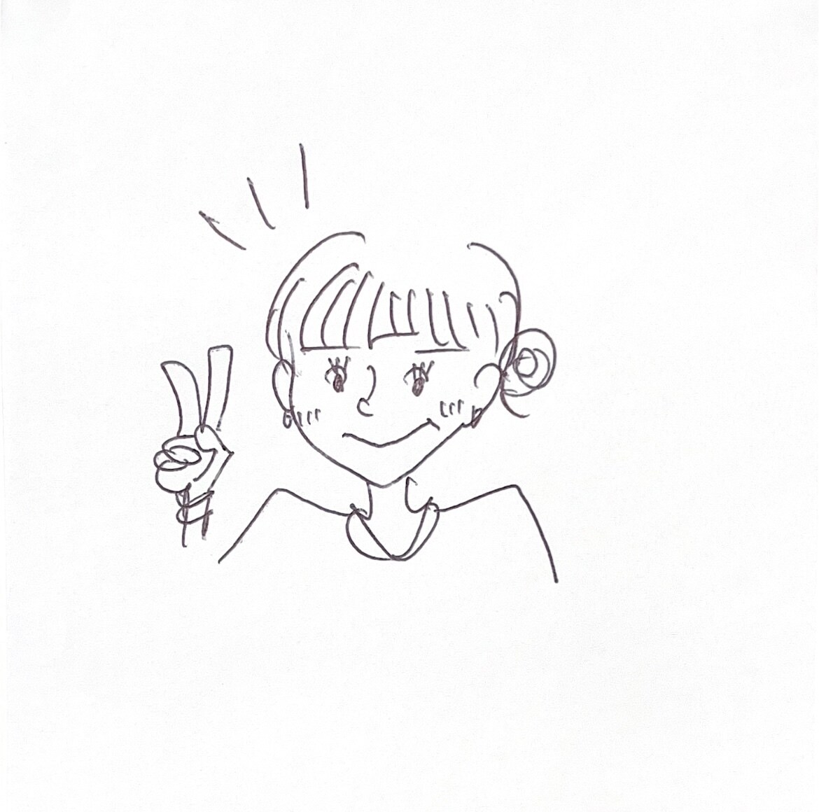 アイコンに最適なシンプルな線画を描きます 白黒のシンプルかつ可愛いアイコンが低価格で欲しい方向けです イメージ4