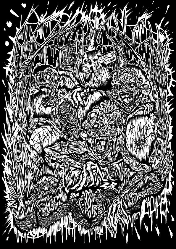メタル系のイラストを描きます バンドマンや、音楽関係に属した方々 イメージ4