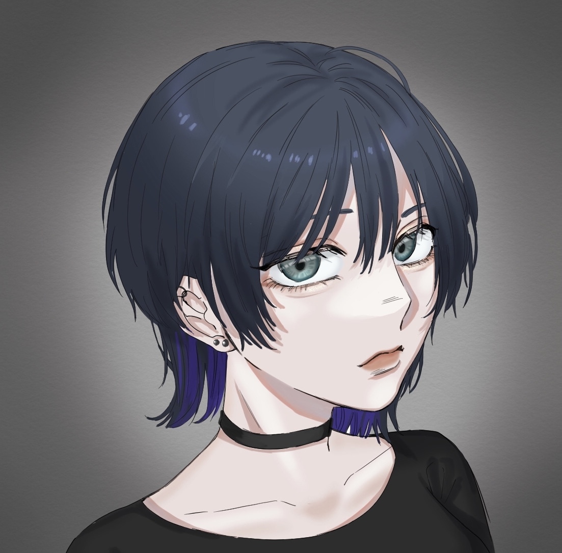 いろんな絵柄の女の子のアイコン描きます 透明感のある女の子や、カッコいい女の子のアイコン描きます！ イメージ1