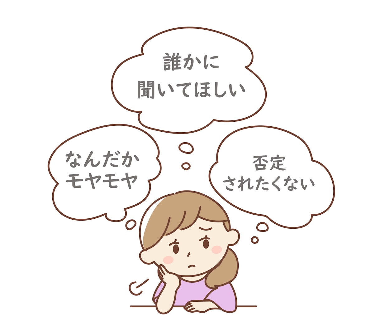 吐き出したい その気持ちに寄り添います 誰でもいいから話を聞いてほしい・・。悩んだらすぐ話そう！ イメージ2