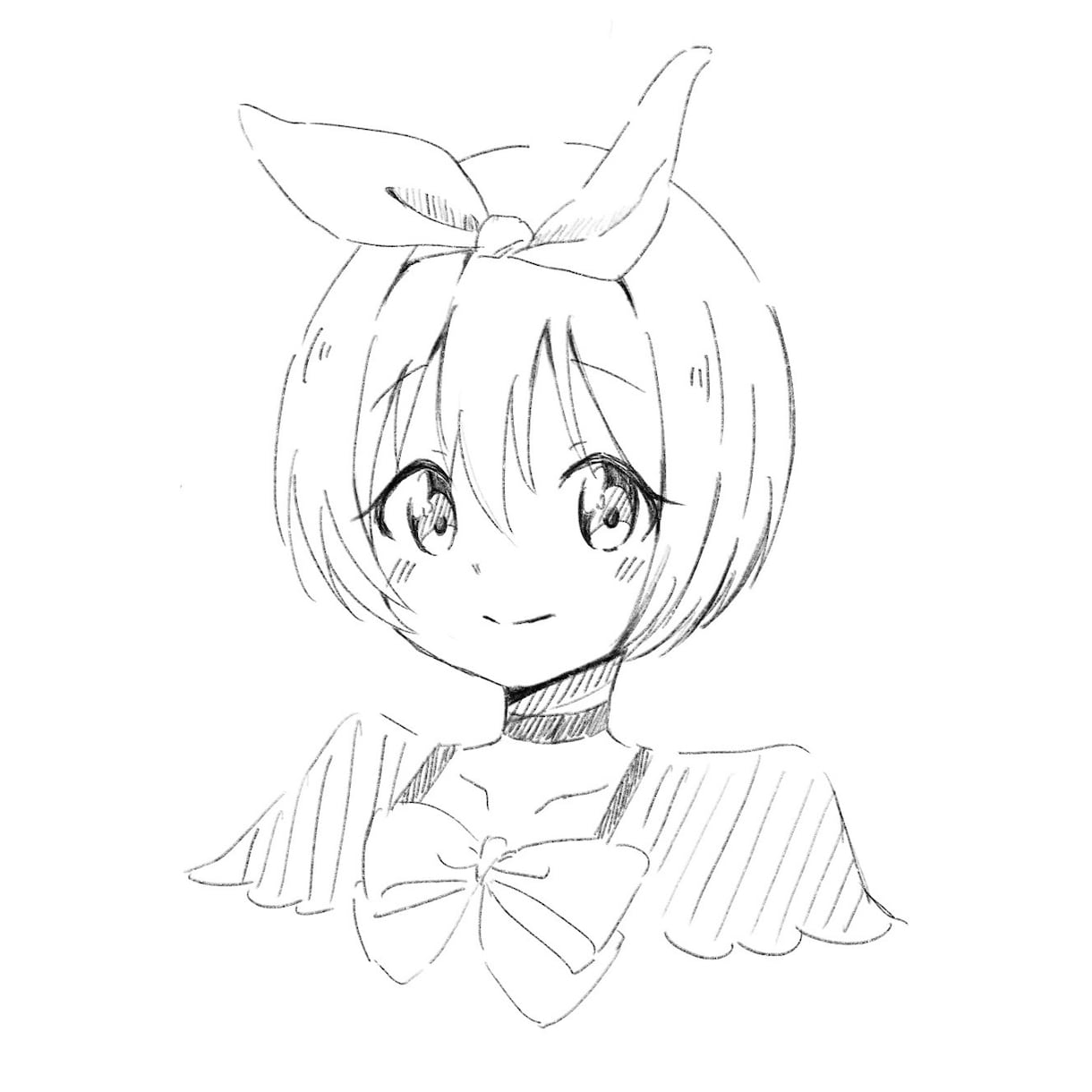 モノクロイラスト、アイコンお描きします シンプルでも可愛い推しの絵が欲しい方に！ イメージ2