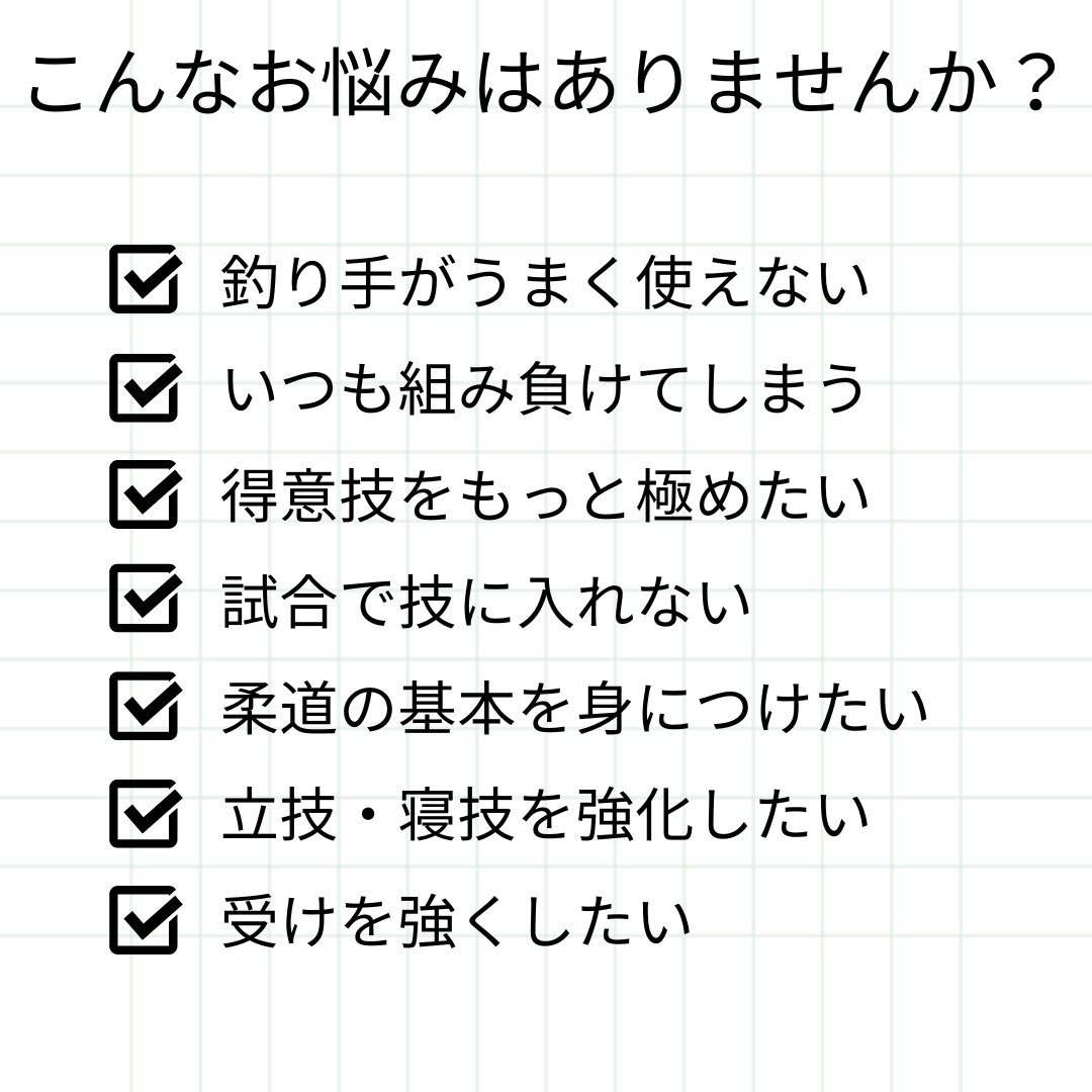 柔道：知識と経験を元にあなたの弱点や癖を直します 柔道歴23年！あなたのために的確アドバイス☆ イメージ2