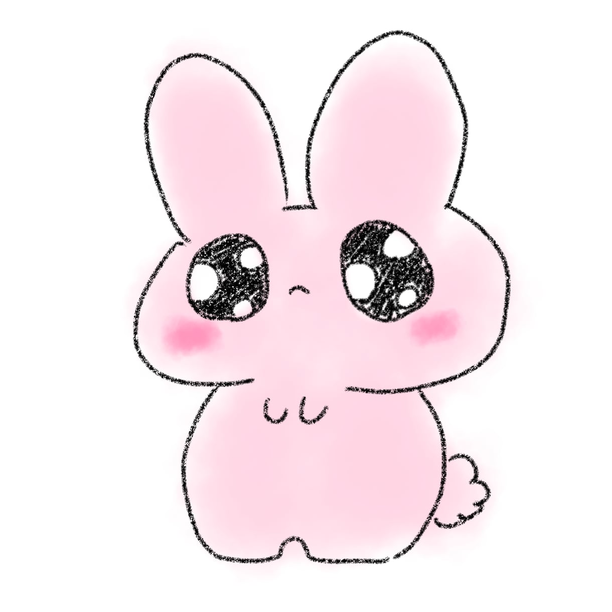 ぴえんなアイコン描きます ぴえんでかわいい人物・動物のアイコンを描きます！！ イメージ2