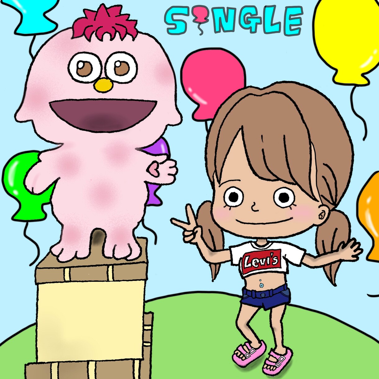 お写真を可愛くポップにイラスト化します アイコンや待受や記念日にぴったり♪可愛いイラスト イメージ3