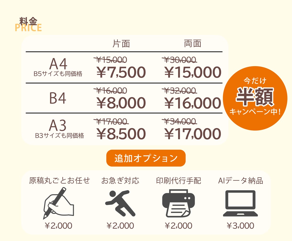 先着3名様限定｜目を引き心に残るチラシを制作します やわらかい世界観で、“行動につながる導線”まで丁寧に設計。 イメージ7