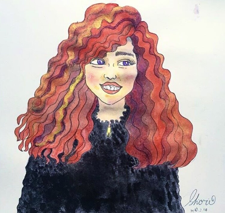 水彩画の手描き似顔絵イラスト描きます 海外風オリジナル似顔絵描きます イメージ1