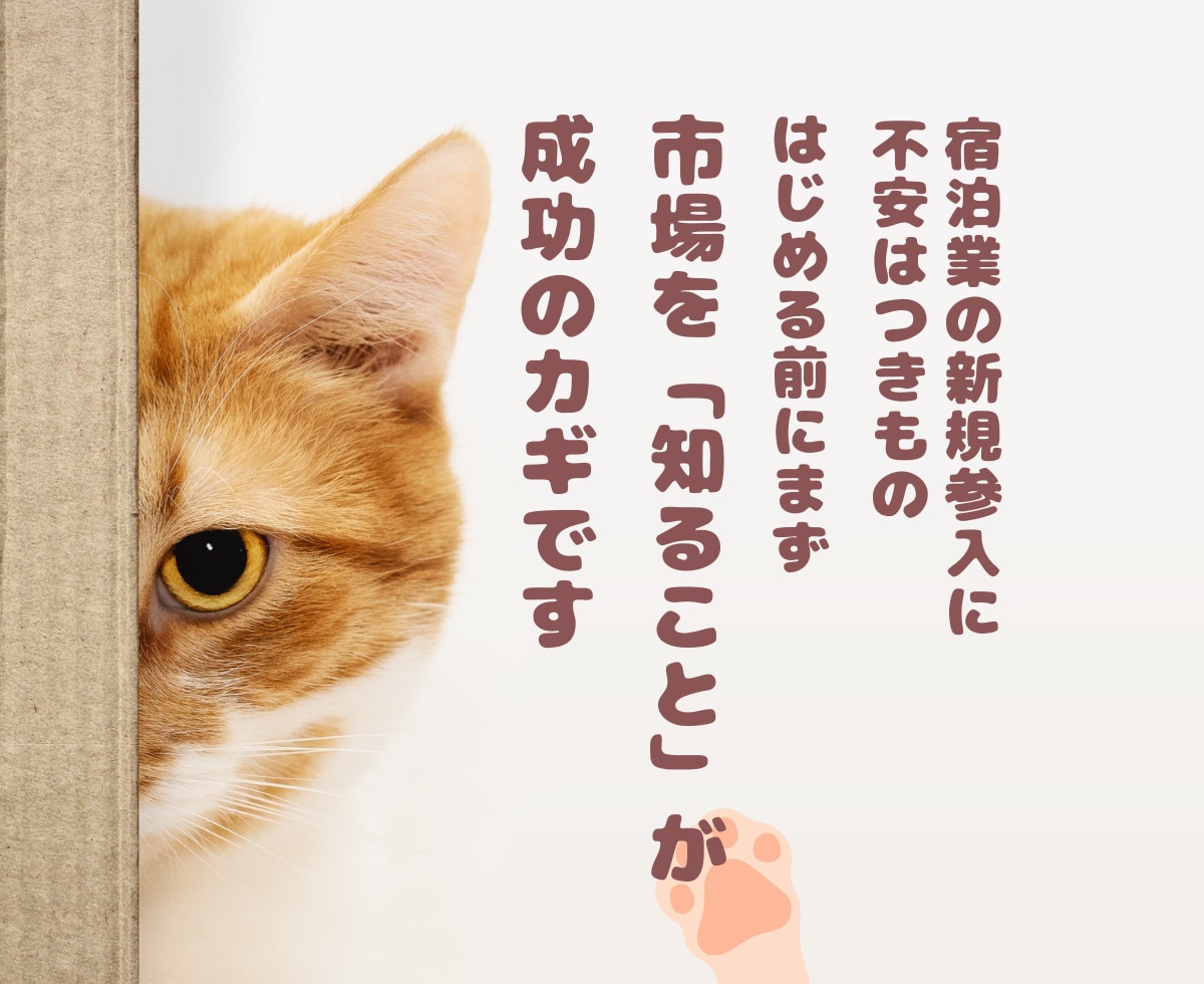 民泊・一棟貸し開業前の市場調査を行います 公的データとOTA情報をもとに市場を調査します イメージ7