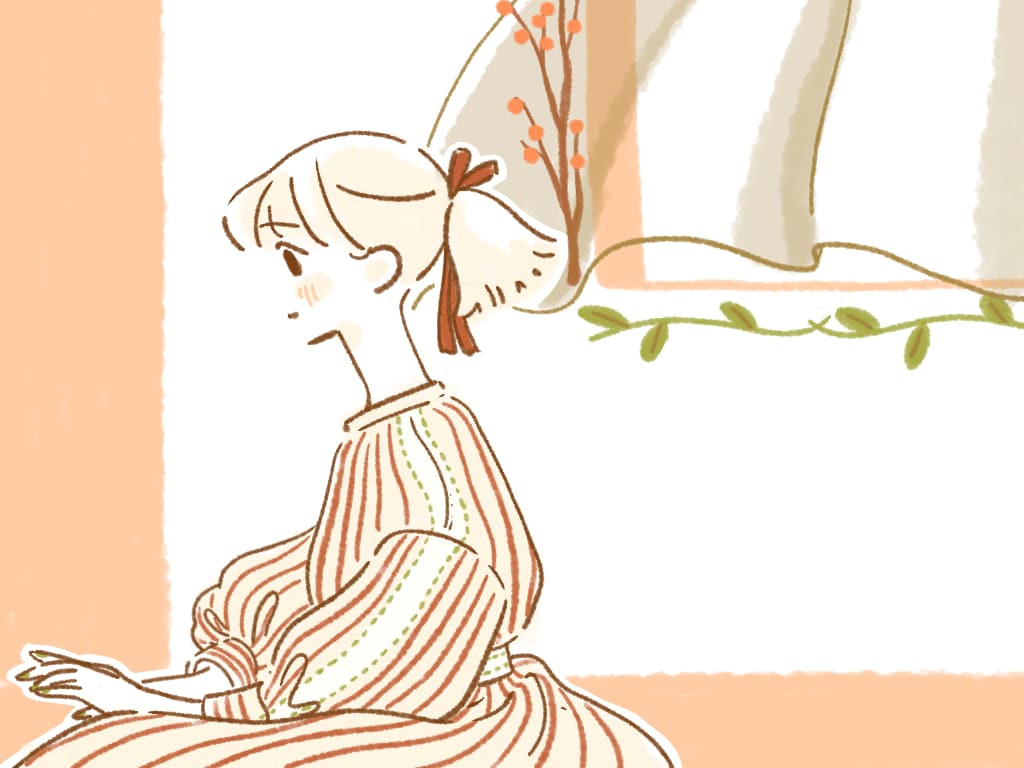 ゆるふわ・ほんわか人物イラストお描きします ＊雰囲気のあるイラストを作りたい方へ、挿絵などにも♪ イメージ6